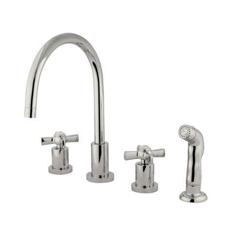 Enjoy free shipping on most stuff, even big stuff. Kingston Brass KS872 Millennium Widespread Kitchen Faucet