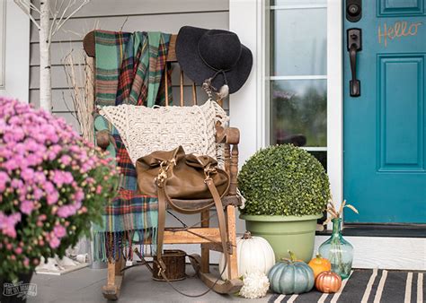 Our Cheerful Fall Front Porch The Diy Mommy