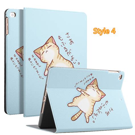 2018 Best Painted Ipad Pro Cartoon Leather Protective Cases Covers