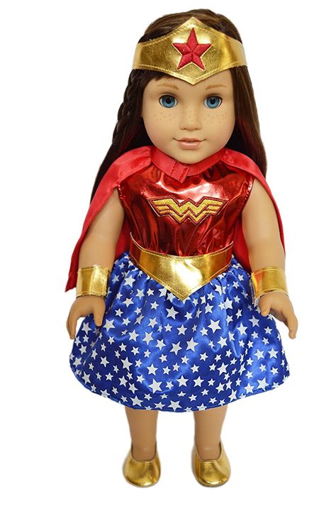 Buy My Brittanys Super Girl Outfit With Shoes For American Girl Dolls