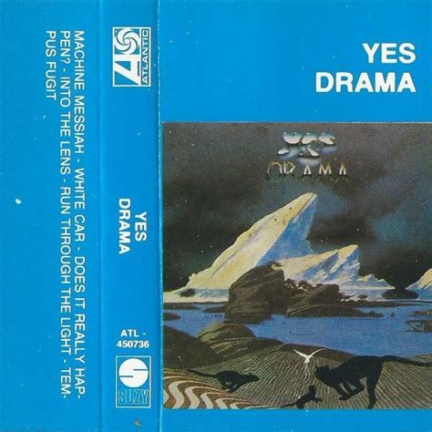 Yes Drama 1981 Cassette Discogs