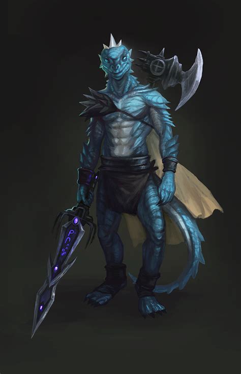 Dragonborn Dnd Character Commission By Mscatmermaid On Deviantart