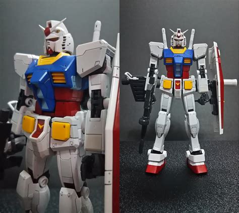 Updated enough to not feel like a dated design, but still true tbh i think origin version is the real '3.0'. ガンプラ-Linux: RG RX-78-2ガンダムスミ入れ