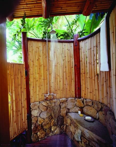 Bamboo Shower Houzz