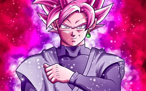 He promised us a battle that will surpass the bounds of space and time and the. Download wallpapers Super Saiyan Rose, art, Dragon Ball ...