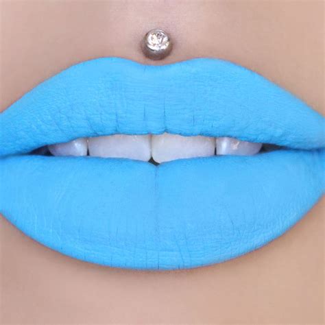 Light Blue Lips Jeffree Star Jawbreaker Velour Liquid Lipstick Blue Lips Jeffree Star