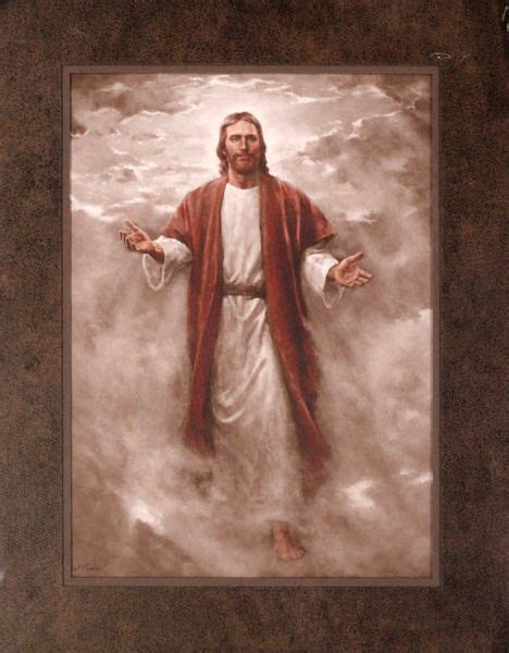 In His Glory 11x14 Matted Print Jesus Christ Jesus Pictures