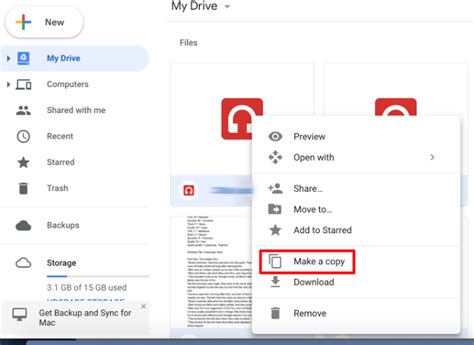 Cara Menduplikasi Menyalin Folder Di Google Drive