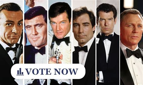 James Bond Poll Who Is Your Favourite 007 Films Entertainment Uk