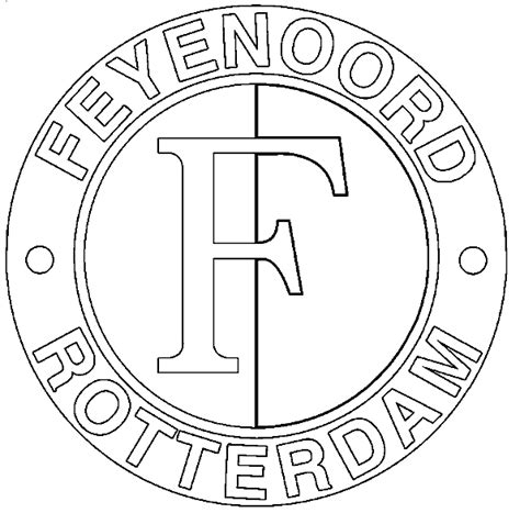Feyenoord logo mit beginn der saison 2007/08 überraschten die klubverantwortlichen die fangemeinschaft. Eredivisie logo kleurplaten: Feyenoord