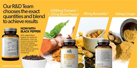 vegan turmeric 5000mg with black pepper ginger and boswellia 180 turmeric capsules triple