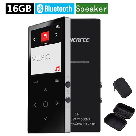 hifi bluetooth mp4 player speaker 16gb high quality lossless music player with 1 8 inch screen