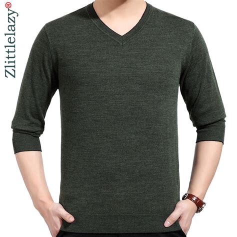 2019 Brand Casual Social Thin Spring Solid Pullover Men Sweater Shirt