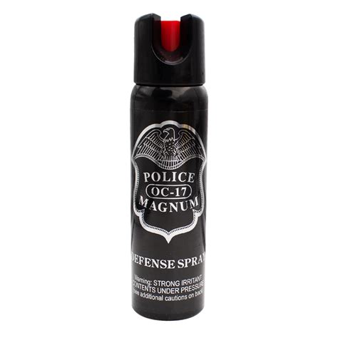 4 Oz Pepper Spray Police Strength Oc 17 Magnum Panther Wholesale