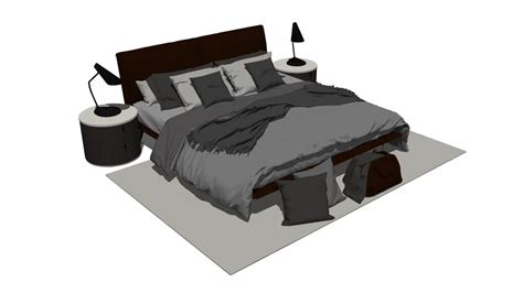 Bed Model 3d Warehouse