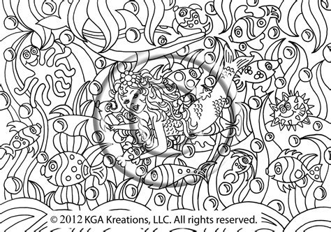 Instant Pdf Digital Download Coloring Page Hand Drawn