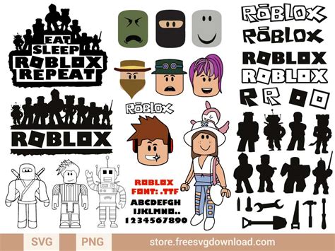 Roblox Svg Roblox Clipart Svg Design Svg Png Eps Pdf Gaming Svg My Xxx Hot Girl