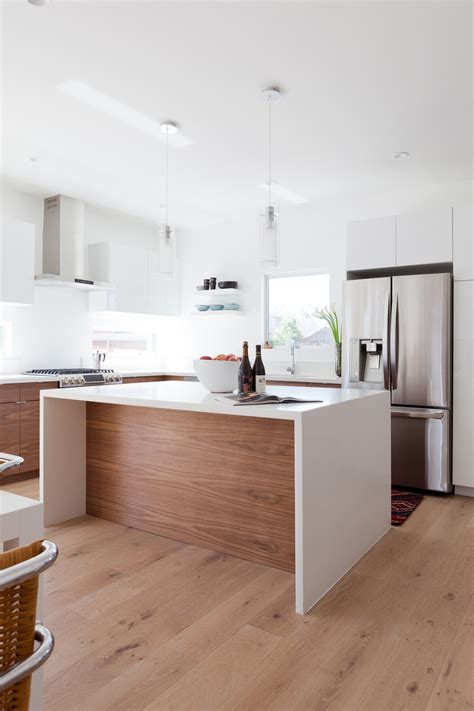 Wood Lowers White Uppers Beautiful Timeless Kitchen — Verity Jayne
