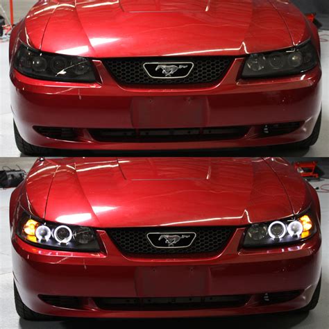 Here are the top ford mustang gt for sale asap. 1999-2004 Ford Mustang GT Cobra SVT Halo LED Black Smoke ...