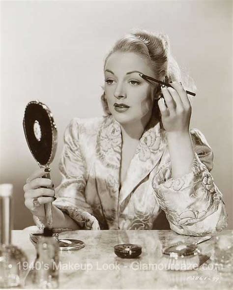 The History Of 1940s Makeup 1940 To 1949 Glamour Daze