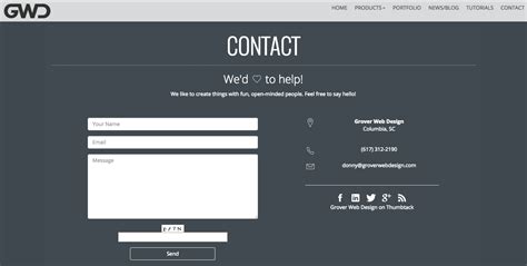 We use cookies for purposes including analytics, personalisation, and ads. How to Make a Rocking 'Contact Us' Page: 21+ Tips, Tricks ...
