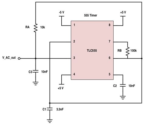 The 555 Timer Circuit Design Download Scientific Diagram
