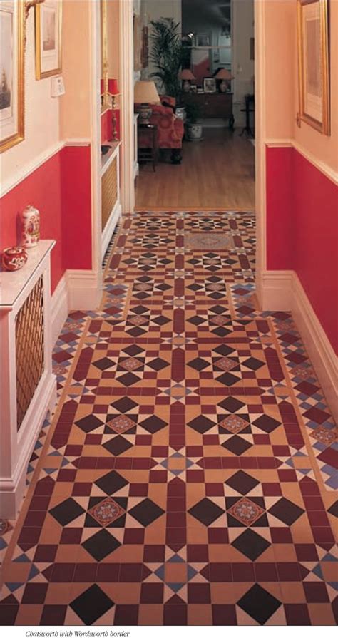 Tiled Hallway Victorian Hallway Victorian Hallway Tiles