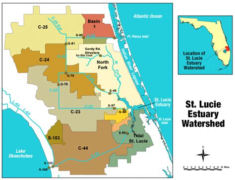 Florida Map With Port St Lucie Printable Maps