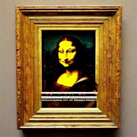 The Mona Lisa Painted By Bob Ross Stable Diffusion Openart