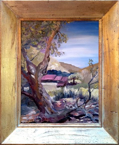 View Up Canyon Roberta A Oil On Canvas Painting Art Oil On Canvas