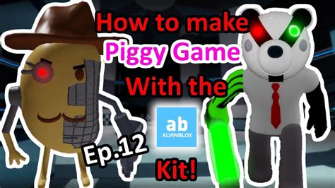How To Make A Piggy Game Using The Alvinblox Kit Dev Gamepass Skins