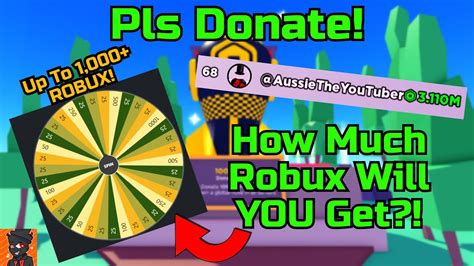 🔴🍀feeling Lucky🍀💸top Donator Gives Robux💸 Spin The Wheel For Robux