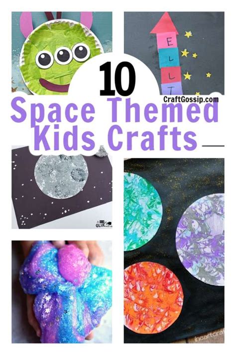 10 Space Themed Kids Crafts Craft Gossip