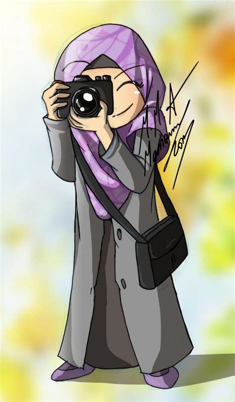 70+ Trend Gambar Kartun Lucu Hijab | Gambar Gokil