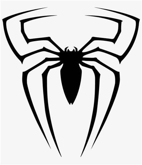 Clipart Black And White Stock Spider Man Logo Cliparts Spiderman