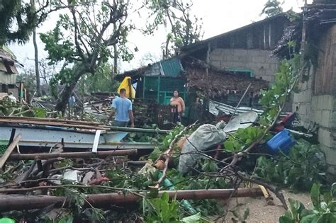 Karding Destroys Boats Levels Banana Plantations In Polillo ABS CBN News