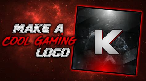Cool Gaming Logo Tutorial Ps Touch Iosandroid Youtube