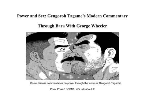 Power And Sex Gengoroh Tagames Modern Commentaries Through Bara