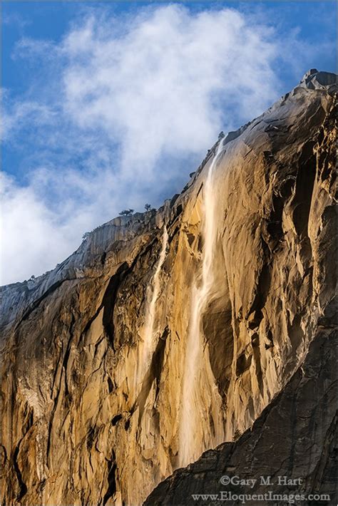 Horsetail Fall Yosemite Eloquent Nature By Gary Hart