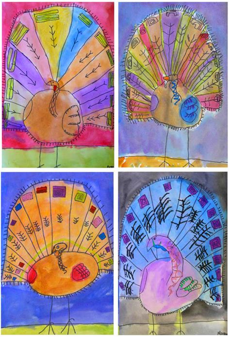 Top tips for giving your feathers a 3d finish (image credit: Watercolor Turkeys · Art Projects for Kids