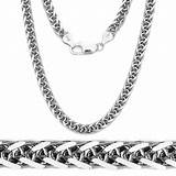 Silver Rope Chain Necklace Photos