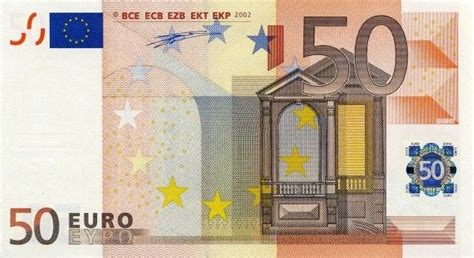 Paketmarke direkt ausdrucken und paket versenden. Banknote: 50 Euro (Eurozone) (2002 "Signature Duisenberg ...