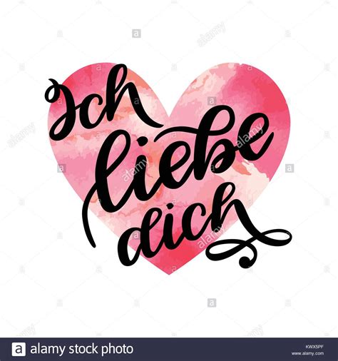 Maybe you would like to learn more about one of these? Handschriftlichen Text in Deutsch Ich liebe dich. Liebe Postkarte. Phrase für Valentines Tag ...