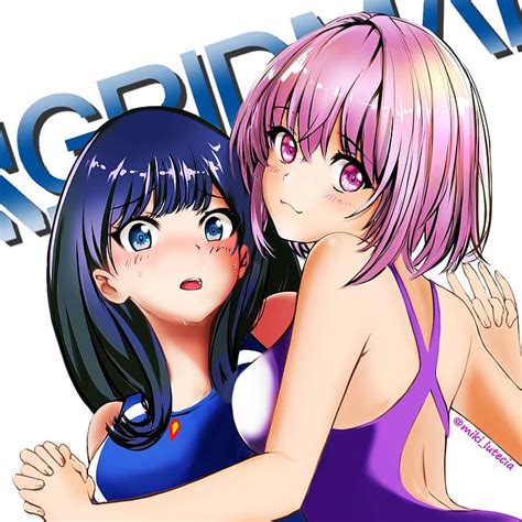 Anime Chicas Anime Ssss Gridman Super Robot Taisen Takarada Rikka Shinjou Akane Fondo De