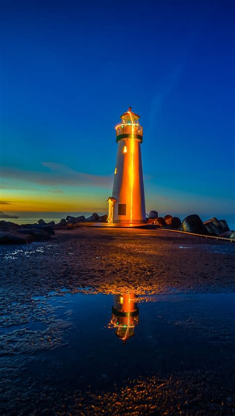 Algarve Beach Lighthouse Wallpapers C3c