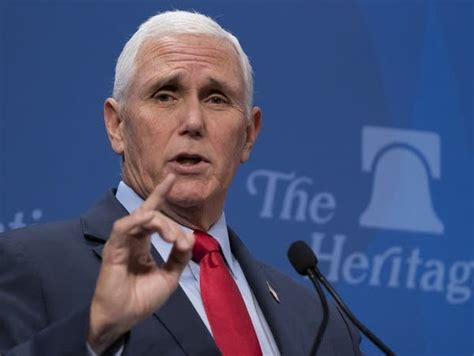 Former Vice President Pence Files Paperwork Launching 2024 Presidential