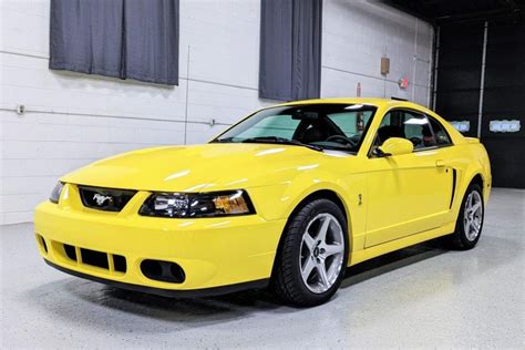 For Sale 2003 Ford Mustang Svt Cobra Coupe Zinc Yellow Supercharged