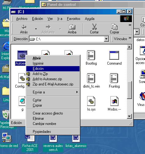 Cambio Del Path Para Windows 98