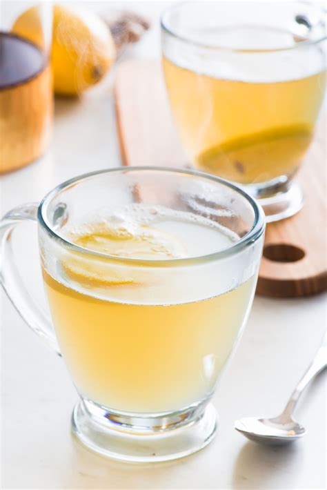 Flu Season Ginger Honey Lemon Tonic Drink Remedy Kitchn