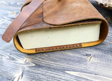 Personalized Handmade Leather Book Cover Best T Etsy